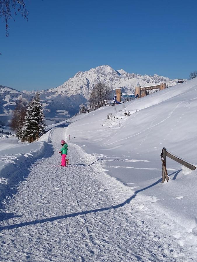 Apartment Grammlergut Maria Alm am Steinernen Meer Exterior foto